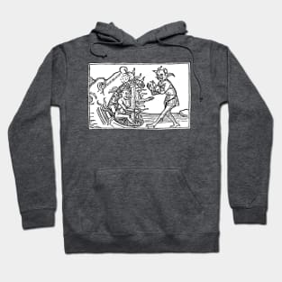 The Devil Belial Before The Gate of Hell Hoodie